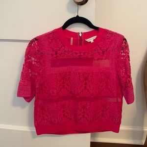 Rebecca Taylor lace blouse